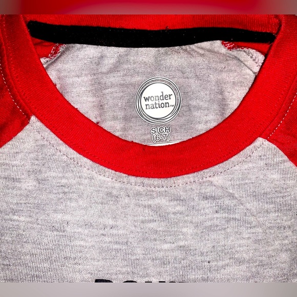 Wonder nation size 6-7-Holiday pajamas. Only worn twice. - Picture 3 of 3